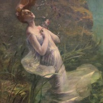 “Ophélie” (Paul Albert Steck), 1894.